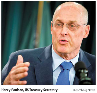 No plan to inject cash: Paulson