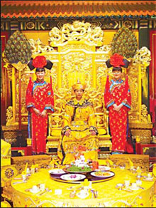 Fit for an emperor