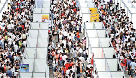 Surplus labor pool shrinking