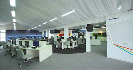 Special Supplement: Internet lounges and Lenovo PCs attract athletes
