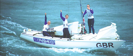 British Yngling trio grabs first gold in Qingdao