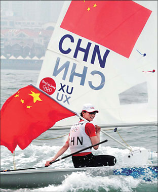 Rookie Xu wins bronze for China