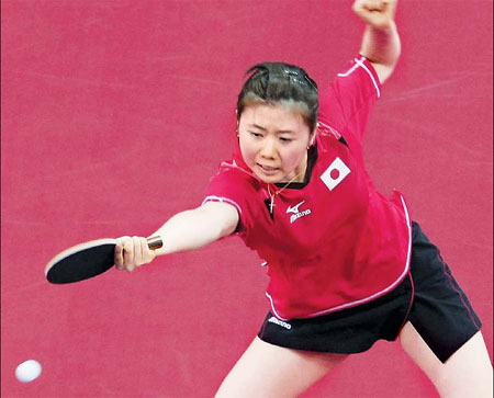 Table tennis champions give nod to sexing up sport