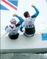 Off Track ..... Golden nose job for British team plane