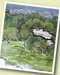 Beijing brush strokes