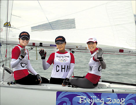 China's Yngling team eyes bright future