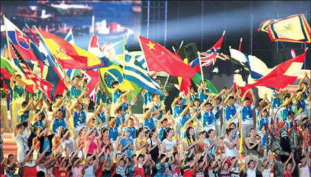 Olympic regatta sails into history