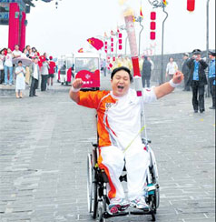 Drizzle fails to dampen athletes' spirits