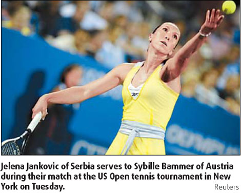 Jankovic books semi showdown with Dementieva