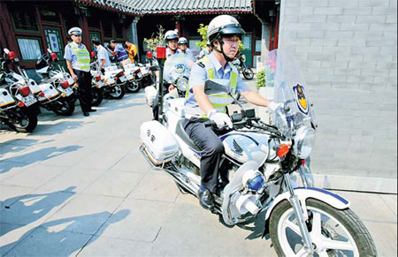 Traffic patrol ready for Games