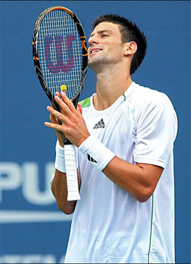 Serbian Djokovic closes an Open to forget