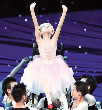 Dream comes true for tiny dancer