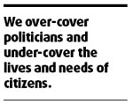 Who needs so much coverage of conventions?