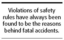 Enforce safety rules