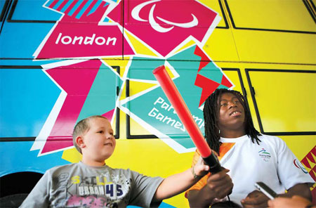 New star to drive London bus