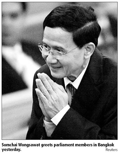 Thaksin's kin elected new Thai PM
