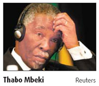 Mbeki forced out after split in ruling party