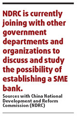 Bank mulled to support smaller companies