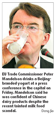 Sanyuan may take over tainted milk brand Sanlu