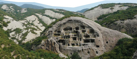 Exploring the mystery of the cliff-face caves