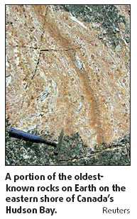 Oldest rocks on Earth found in northern Canada