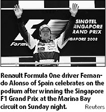 Singapore the big winner in first night grand prix