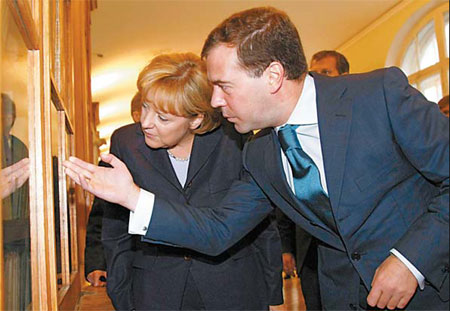 Stronger Russian-German ties in pipeline