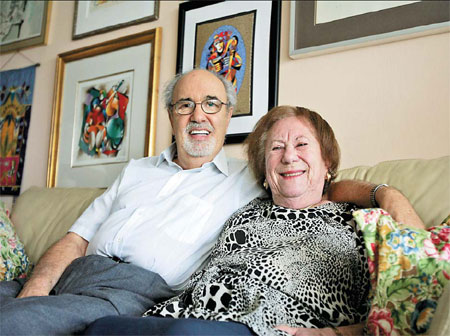 Holocaust love story began with an apple