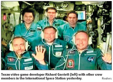 Sons of Russia, US astronauts unite in orbit