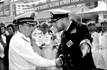 S. African warship visits after long gap