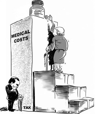 Make medicine and nursing totally tax-free