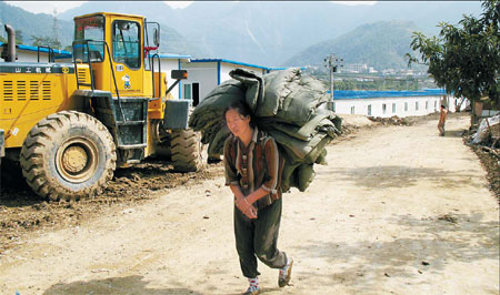 Looking for a site after quake to rebuild home