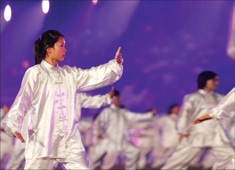 Tai chi wins over diplomats