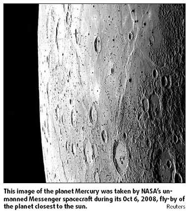 Mercury was once alive with volcanoes