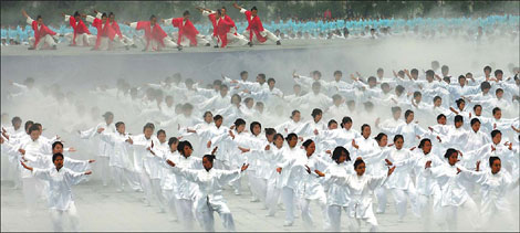 Everybody was kungfu fighting