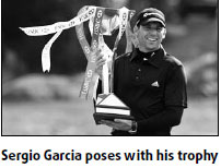 HSBC playoff win moves Garcia up to No 2