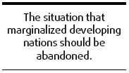 A new international financial order needed