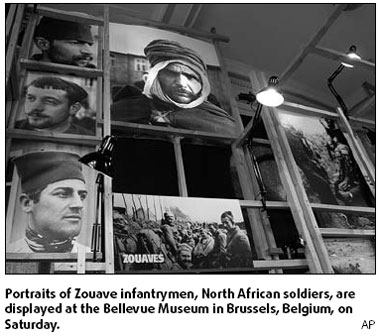Exhibition examines role of African and Asian troops in WWI