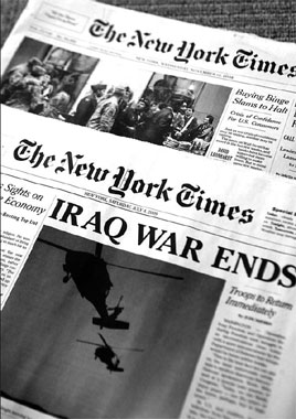 Commuters get fake copies of NY Times