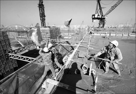 Expo 2010 pavilion reaches milestone