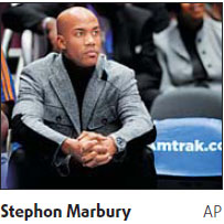 Bad blood boils as Marbury told to stay away
