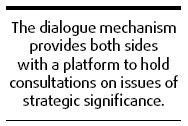 Carry forward Sino-US dialogue mechanism