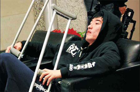 Liu in good condition, mood