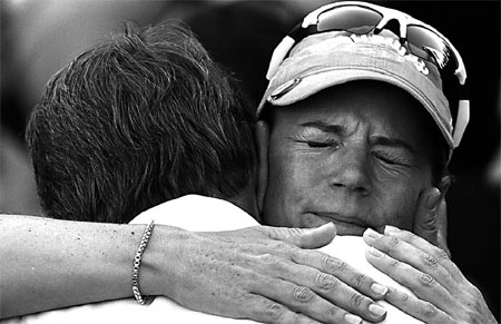 Sorenstam bows out with birdie