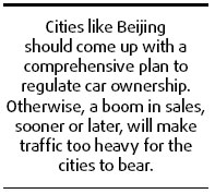 Dilemma over cars