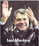 Blackburn put faith in new boss Allardyce