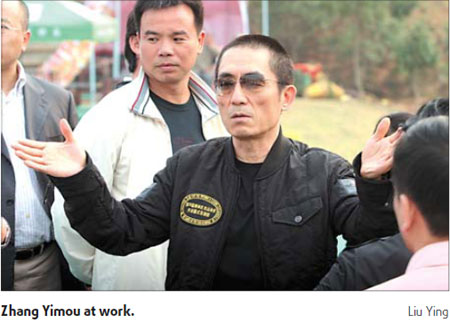 Spielberg lauds Zhang's work of staggering genius