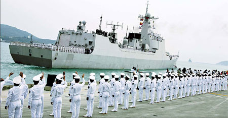 Naval fleet sets sail to fight pirates