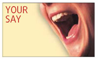 Your say