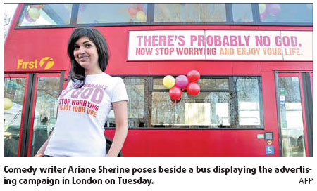 Omnipresent God: Probably not on big, red buses